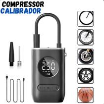 Compressor Portátil Sem Fio 150 PSI Ideal para Pneus de Carro e Moto