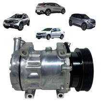 COMPRESSOR RENAULT DUSTER/CLIO/MEGANE/SCENIC/KANGOO/LOGAN/NISSAN POLIA 6PK 125MM 12V RC.600.146 Única COMPRESSOR RENAULT DUSTER/CLIO/MEGANE/SCENIC/KANGOO/LOGAN/NISSAN POLIA 6PK 125MM 12V RC.600.146 Única