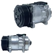 Compressor Sanden SD7H15, Orelha, 8pk, 24v, Flex Original AC Edge