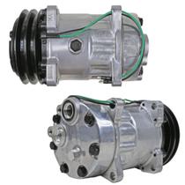 Compressor Sanden SD7H15, Orelha, Volvo, 2A 136mm, 24v importado