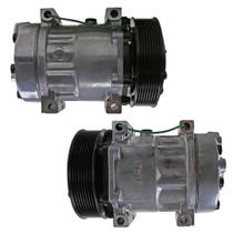 Compressor Sanden SD7H15, Passante, Volvo, 8pk 136mm, 24v importado