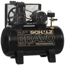 Compressor Schulz Csl 15 Bravo 100 Lts 140 Lbs 3cv Trifásico Compressor Schulz Csl 15 Bravo 100 Lts 140 Lbs 3cv Trifásico