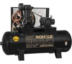 Compressor Schulz Csl 40 Bravo 250 Lts 175 Lbs 10 Cv Trif. I