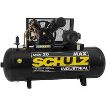Compressor Schulz Msv20Max 250Lts 175psi 5cv 220/380/440/760V Trifásico Motor IP55 Compressor Schulz Msv20Max 250Lts 175psi 5cv 220/380/440/760V Trifásico Motor IP55