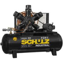 Compressor Schulz Mswv60fort 425lts 175psi 15cv 220/380/440v