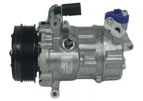 Compressor sd6v12 12v polia 6pk 110mm volkswagen crossfox spacefox saveiro motor ea211 - am00vw13-0130rc oem 6rf820803c 6rf820803e