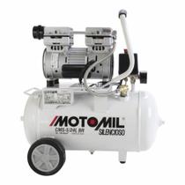Compressor Silencioso 120psi 220V Branco CMS-5/24BR Motomil