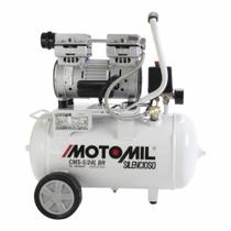 Compressor Silencioso 120psi 220V Branco CMS-5/24BR Motomil Compressor Silencioso 120psi 220V Branco CMS-5/24BR Motomil