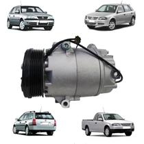 COMPRESSOR VW GOL G3/G4/PARATI/SAVEIRO MOTOR 1.6/1.8 8V 20022009 3 PASSANTE POLIA 6PK 12V Única