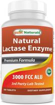 Comprimido de enzima de lactase Best Naturals Fast Acting 3000 FCC Alu Comprimido de enzima de lactase Best Naturals Fast Acting 3000 FCC Alu