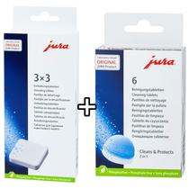 Comprimido de limpeza e comprimidos descalcificantes para Jura Capresso