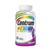 Comprimido multivitamínico Centrum para mulheres com ferro 200 comprimidos Comprimido multivitamínico Centrum para mulheres com ferro 200 comprimidos
