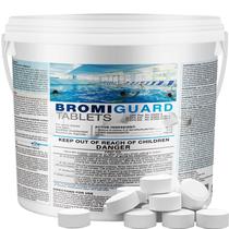 Comprimidos de bromo BROMIGUARD 4,5 kg de 1 polegada para spa e piscina Comprimidos de bromo BROMIGUARD 4,5 kg de 1 polegada para spa e piscina