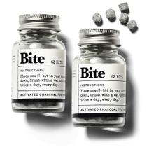 Comprimidos de creme dental Bite Whitening Nano Hidroxiapatita Xilitol Comprimidos de creme dental Bite Whitening Nano Hidroxiapatita Xilitol