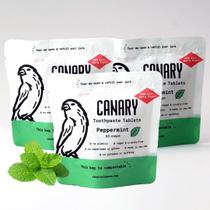Comprimidos de Creme Dental Canary com Hidroxiapatita e Menta - 189 Unidades