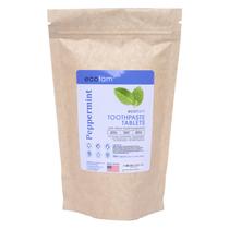 Comprimidos de creme dental EcoFam Nano Hydroxyapatite Peppermint