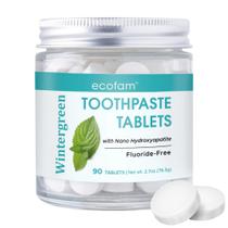 Comprimidos de Creme Dental EcoFam Wintergreen com Nano Hidroxiapatita