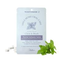 Comprimidos de Creme Dental Tidalove Smile More com Flúor e nHap Comprimidos de Creme Dental Tidalove Smile More com Flúor e nHap