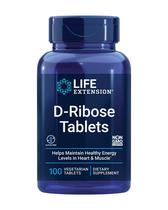 Comprimidos de D-Ribose Supplement Life Extension para coraç