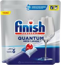 Comprimidos de detergente para lava-louças Finish Quantum Max Powerball 64ct