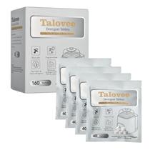 Comprimidos de detergente para lavadoras de mamadeiras Talovee 160 comprimidos Comprimidos de detergente para lavadoras de mamadeiras Talovee 160 comprimidos