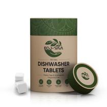 Comprimidos de detergente para lavar louça Eco-Gaia All-in-One 100 comprimidos Comprimidos de detergente para lavar louça Eco-Gaia All-in-One 100 comprimidos