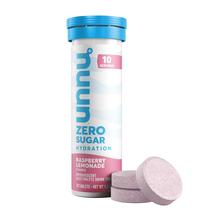 Comprimidos de eletrólitos Nuun Zero Sugar Rasplemonade x10