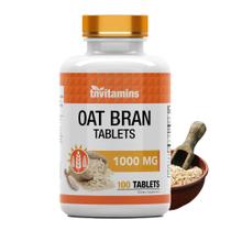 Comprimidos de farelo de aveia tnvitamins 1000 mg, 100 unidades, fibra Comprimidos de farelo de aveia tnvitamins 1000 mg, 100 unidades, fibra