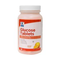 Comprimidos de glicose Quality Choice Fast Acting Orange Flavor 50
