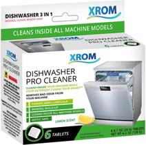 Comprimidos de limpeza de lava-louças XROM Deep Clean 6