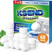 Comprimidos de limpeza de vasos sanitários Ksend Automatic Bleach 60 unidades Comprimidos de limpeza de vasos sanitários Ksend Automatic Bleach 60 unidades