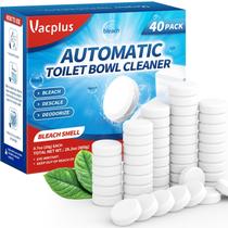 Comprimidos de limpeza de vasos sanitários Vacplus, pacote com 40 alvejantes