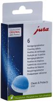 Comprimidos de limpeza Jura 2-Phase para máquina de café (6 comprimidos)