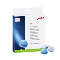 Comprimidos de Limpeza Jura 25045 para Máquinas de Café Espresso - 25 Unidades