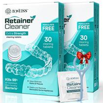 Comprimidos de limpeza retentores Weiss Naturals 60 Mint Scented Comprimidos de limpeza retentores Weiss Naturals 60 Mint Scented