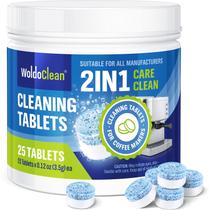 Comprimidos de limpeza WoldoClean 2-Phase para Espresso 25 comprimidos