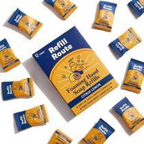 Comprimidos de recarga de sabonete espumante para mãos Route 12 unidades - 960 ml