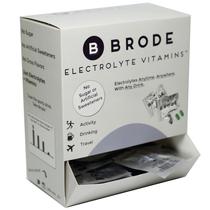 Comprimidos de vitaminas eletrolíticas Brode Portable Zero-Sugar, 100 pacotes