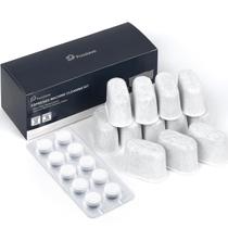 Comprimidos e filtros de limpeza para máquinas de café expresso Breville