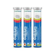 Comprimidos efervescentes Nutrazul Calcium + Vitamina D3 60 comprimidos