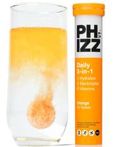 Comprimidos efervescentes Phizz Electrolyte Multivitamin Orange
