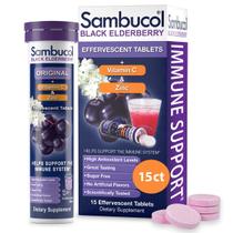 Comprimidos Efervescentes Sambucol Black Elderberry - 15 Comprimidos