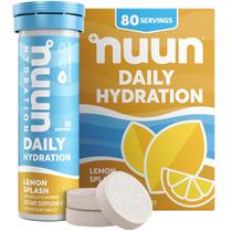 Comprimidos eletrolíticos Nuun Hydration Daily Lemon Splash 8x10
