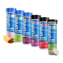 Comprimidos eletrolíticos Nuun Sport + Cafeína solúvel, pacote com 6
