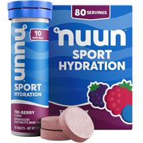 Comprimidos eletrolíticos Nuun Sport com magnésio, cálcio, pacote com 8