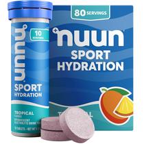 Comprimidos eletrolíticos Nuun Sport com magnésio e cálcio, pacote com 8