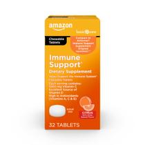 Comprimidos mastigáveis Amazon Basic Care Immune Support 32 unidades Comprimidos mastigáveis Amazon Basic Care Immune Support 32 unidades