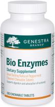 Comprimidos mastigáveis de enzimas digestivas Genestra Bio Enzymes Comprimidos mastigáveis de enzimas digestivas Genestra Bio Enzymes