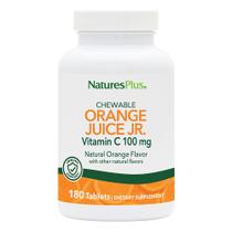 Comprimidos mastigáveis NaturesPlus Orange Juice Jr. 180 x 100 mg Comprimidos mastigáveis NaturesPlus Orange Juice Jr. 180 x 100 mg
