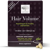 Comprimidos New Nordic para Volume de Cabelo - 30 Comprimidos com 3000mcg de Biotina